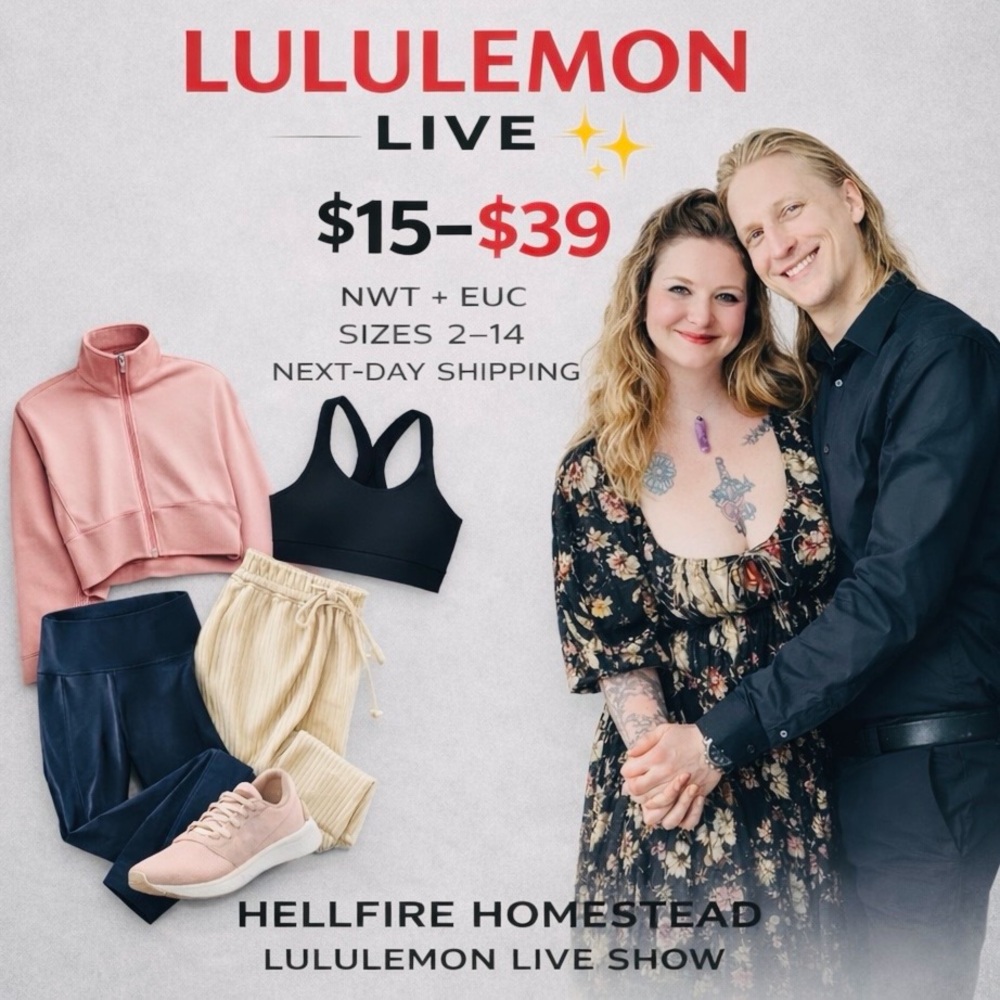 🔥LULULEMON LIVE SHOW🔥✨LIVE SHOW FLYER 🎉 LIKE to be notified - Picture 4 of 15